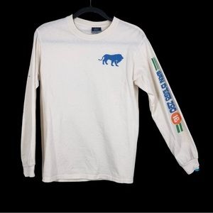 San Diego Zoo Long-sleeved T-Shirt w/3D Fleece Graphics, MV Sports sz M Unisex